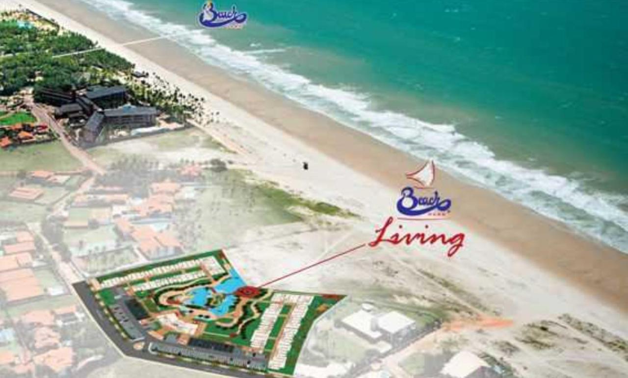 Beach Living - Porto Das Dunas - Ap Terreo 300M Beach Park Pe Na Areia 알퀴라즈 외부 사진
